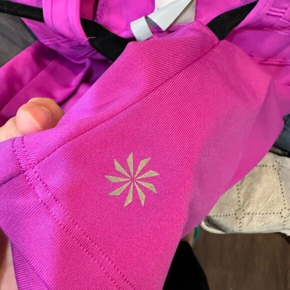 Athleta Pink/Fuschia  Turbo Charge Tanks size M - Picture 6 of 9